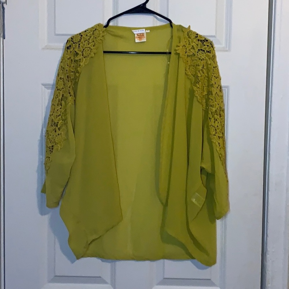 Mustard Yellow Cardigan